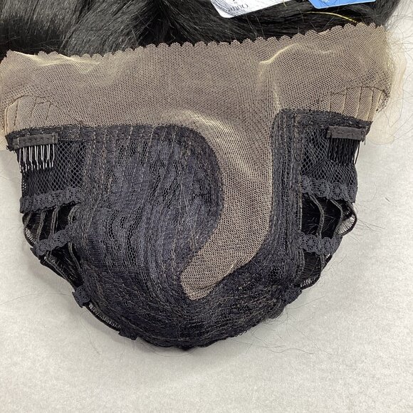 SleekLay Nolani Long Straight #1 Jet Black Synthetic Lace Wig - Picture 6 of 9